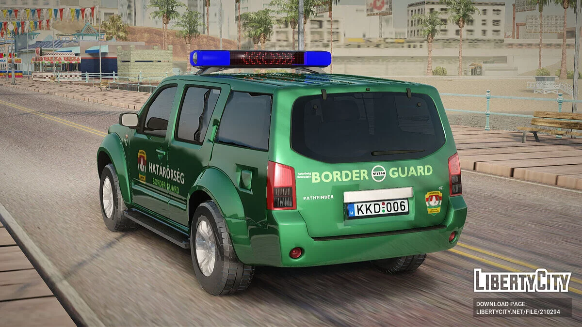 Nissan Pathfinder Határőrség / GTA San Andreas