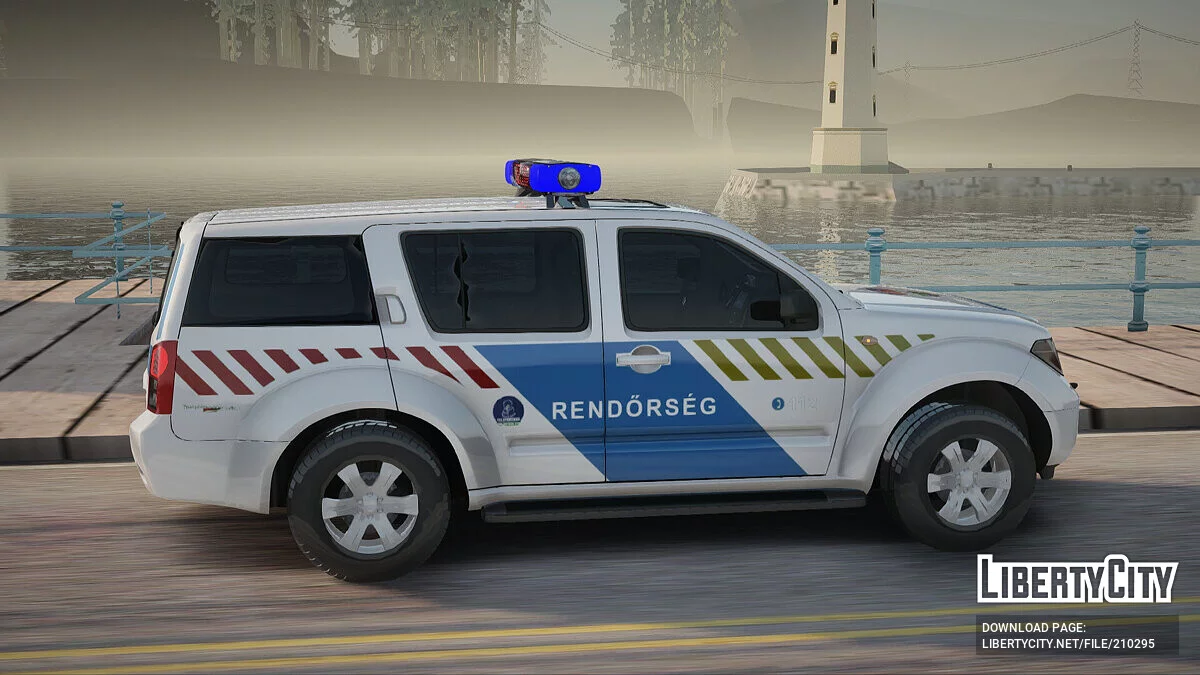 Nissan Pathfinder Magyar Rendőrség / GTA San Andreas