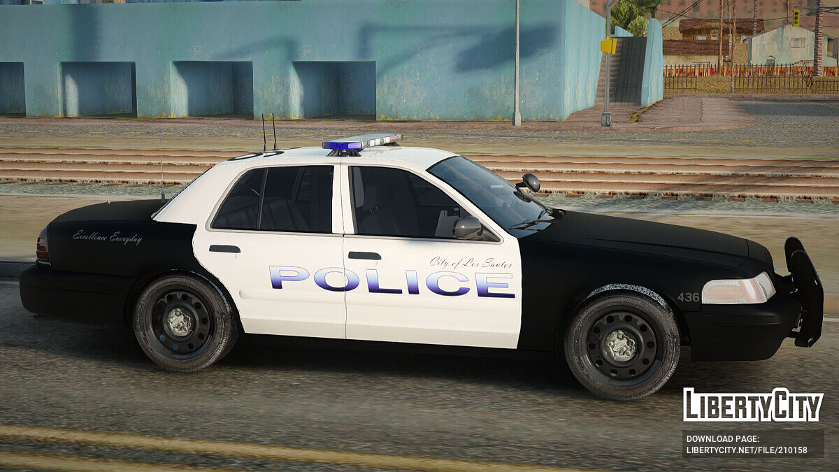 Скачать Police LS 2013 для GTA San Andreas