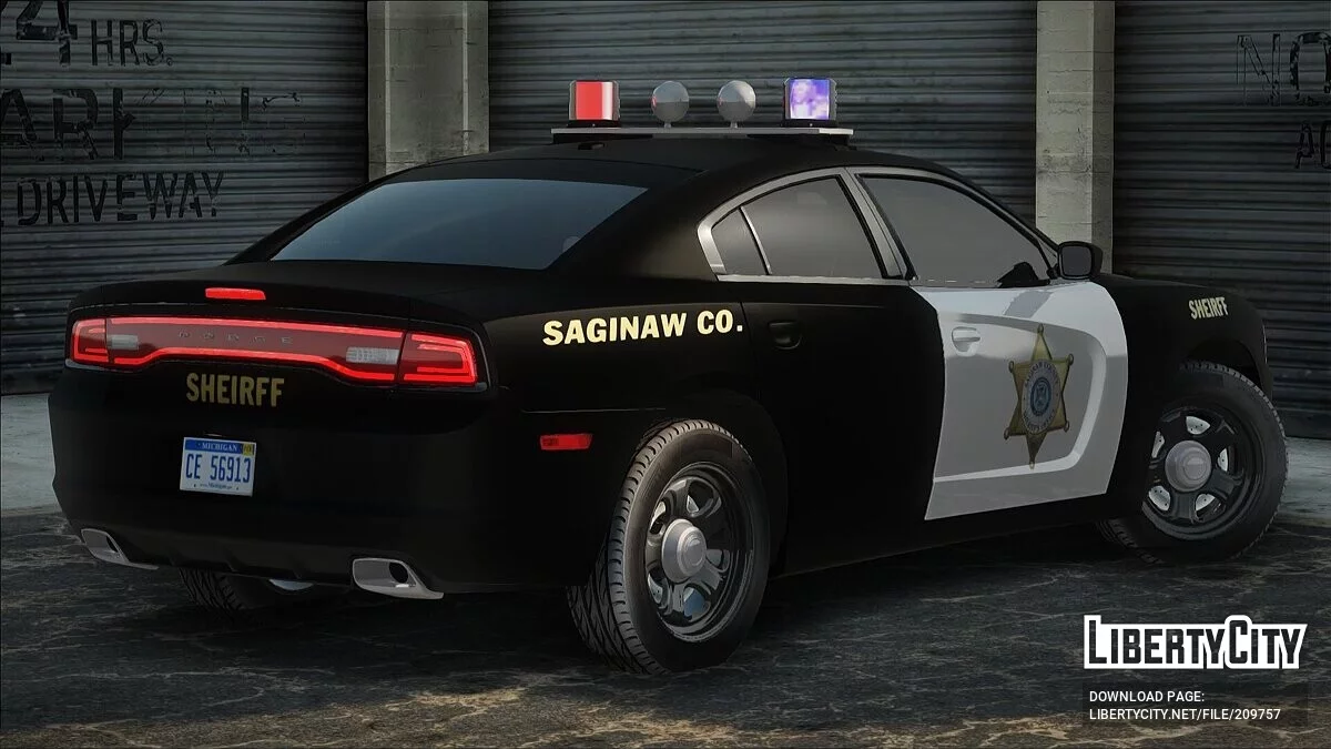 SCSO 2012 Dodge Charger / GTA San Andreas