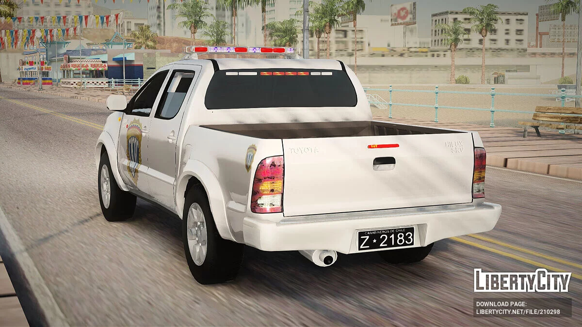 Toyota Hilux CICPC 2007 / GTA San Andreas
