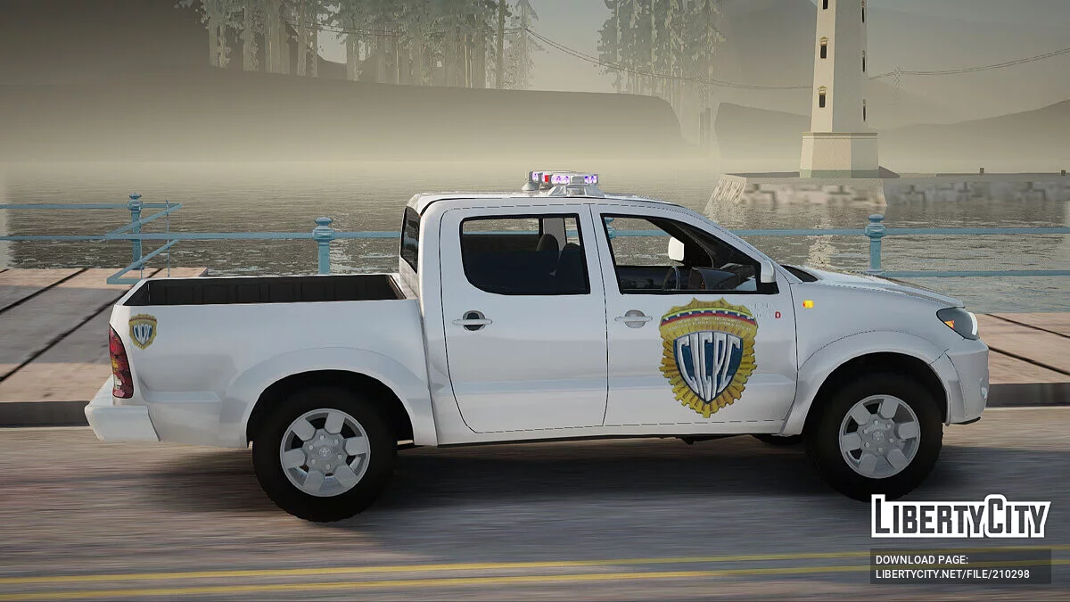 Toyota Hilux CICPC 2007 / GTA San Andreas
