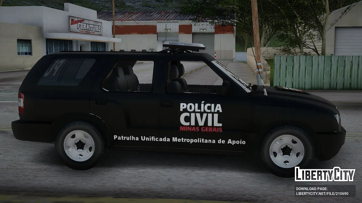 Chevrolet Blazer 2012 PUMA PC-MG / GTA San Andreas