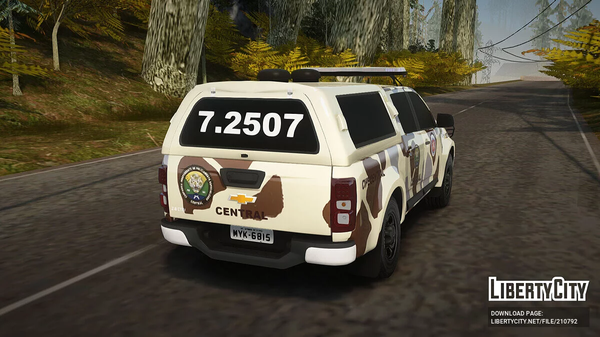 Chevrolet S10 2017 Da Cipe Central / GTA San Andreas
