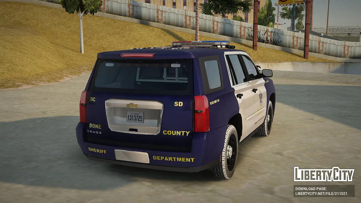 Chevrolet Suburban 2015 BCSD Sheriff / GTA San Andreas