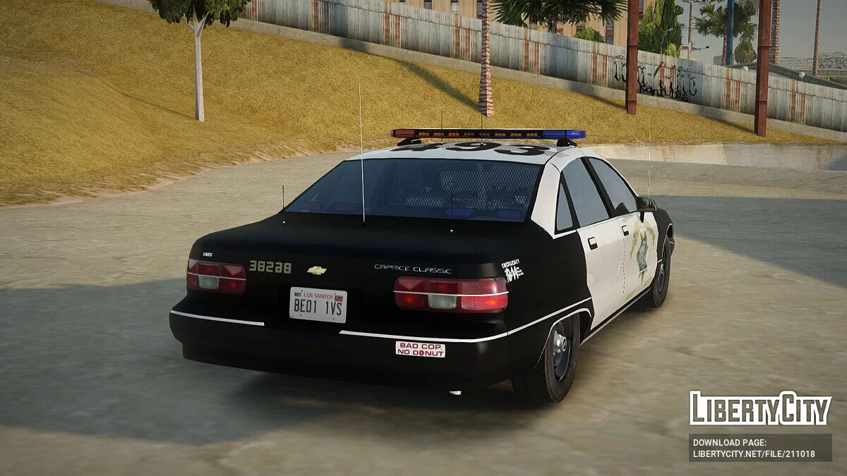 Chevy Caprice SAHP SAPD Highway Patrol / GTA San Andreas