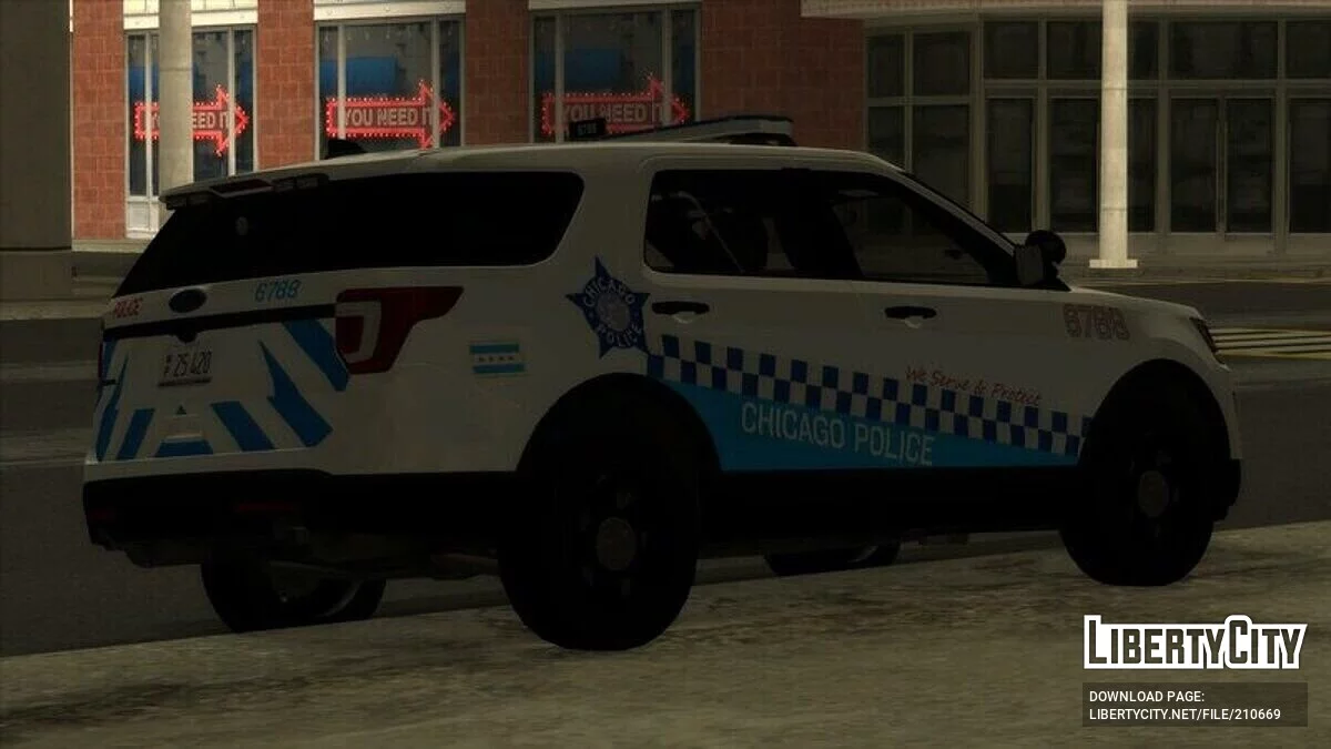 CPD 2016 Ford Explorer / GTA San Andreas
