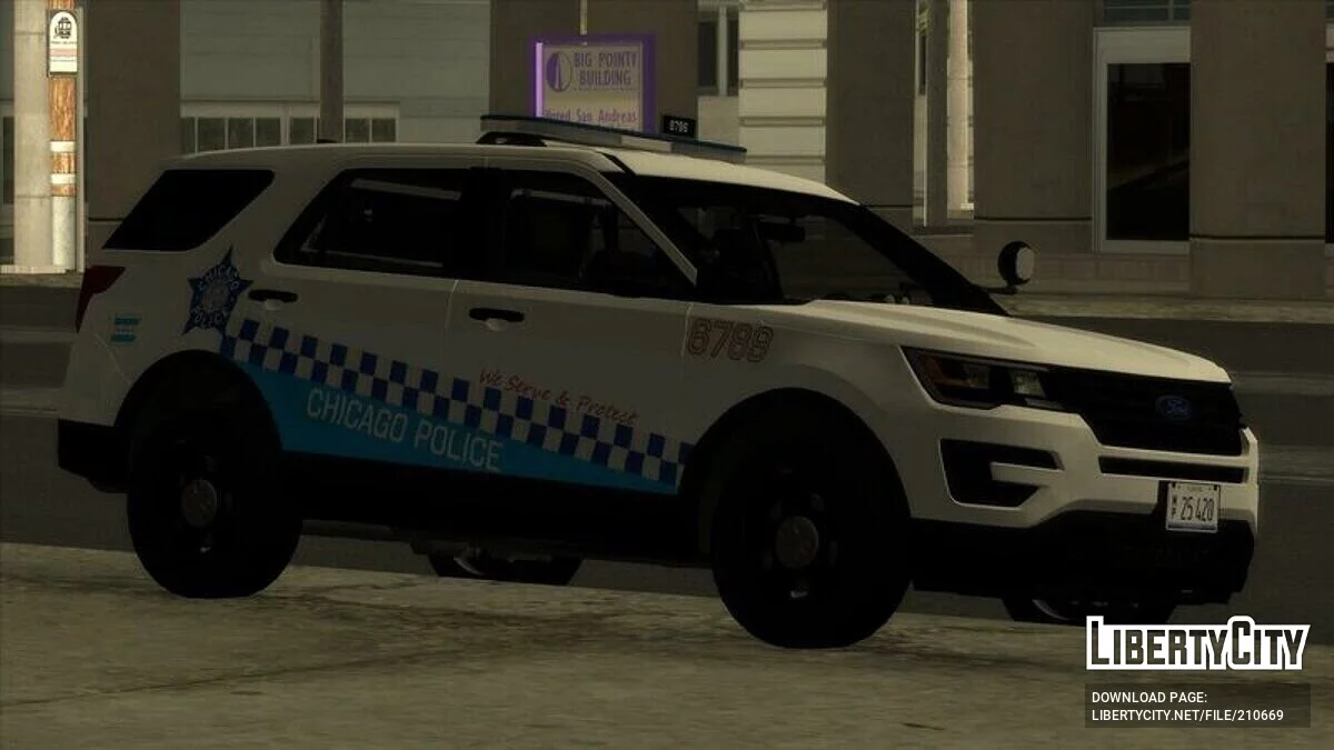 CPD 2016 Ford Explorer / GTA San Andreas