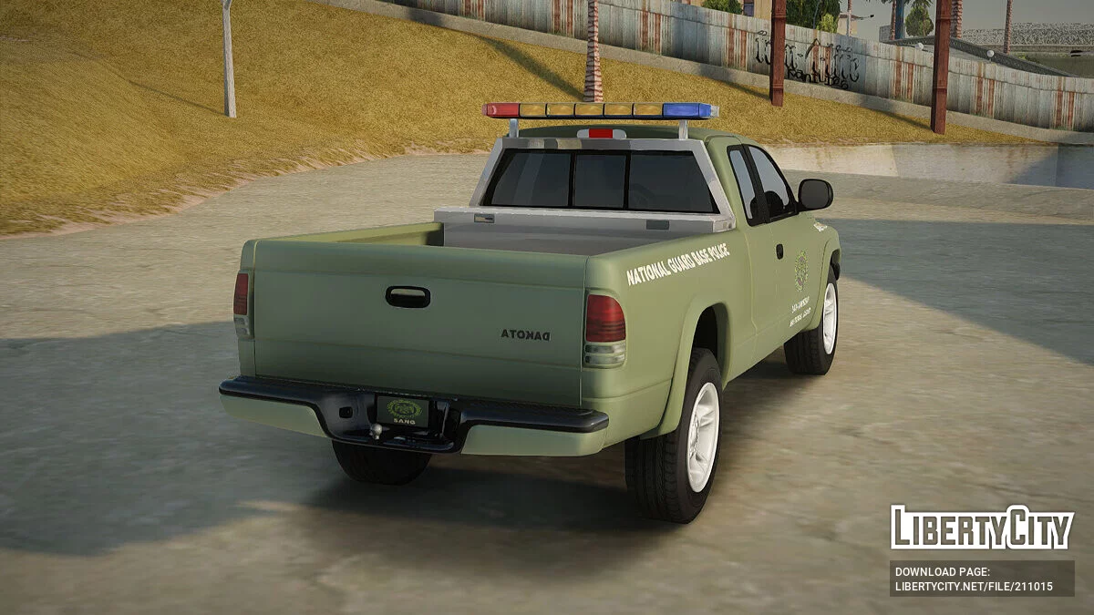 Dodge Dakota National Guard Base Police / GTA San Andreas