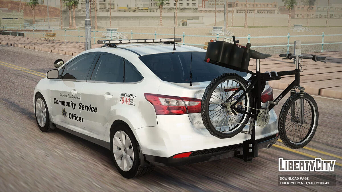 Ford Focus 2013 Community Service Officer / GTA San Andreas