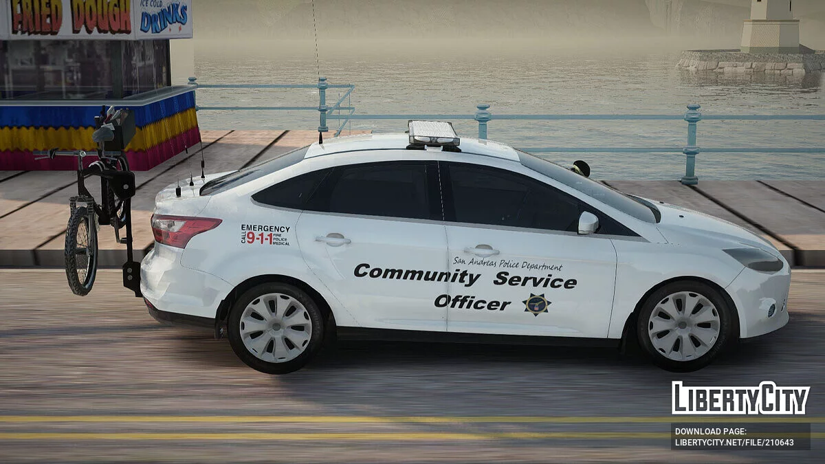 Ford Focus 2013 Community Service Officer / GTA San Andreas