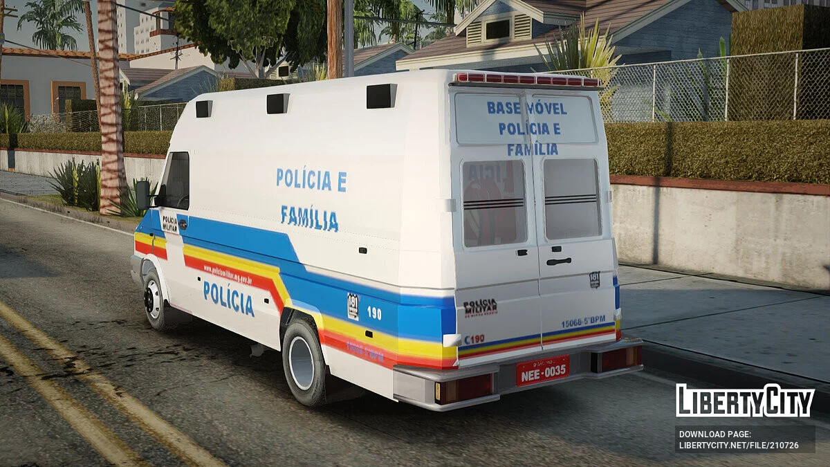 Iveco Daily (Policia Militar) / GTA San Andreas