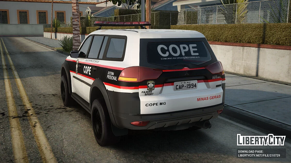 Mitsubishi Pajero Dakar 2013 (COPE) / GTA San Andreas