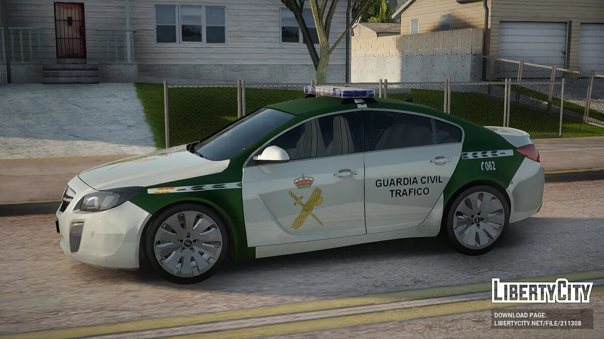 Opel Insignia Guardia Civil Tráfico / GTA San Andreas