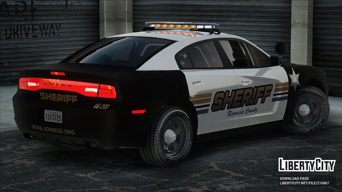 RCSO 2013 Dodge Charger / GTA San Andreas