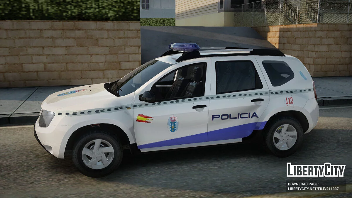 Renault Duster Spanish Police / GTA San Andreas