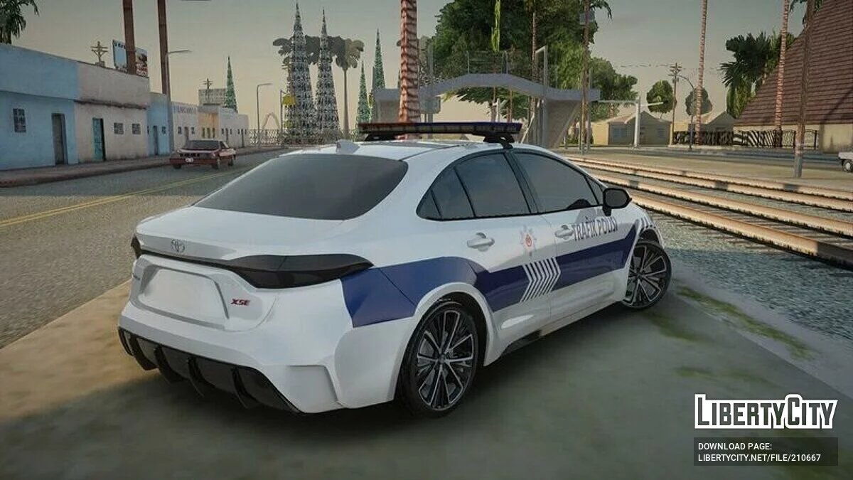 Toyota Corolla - Полиция / GTA San Andreas