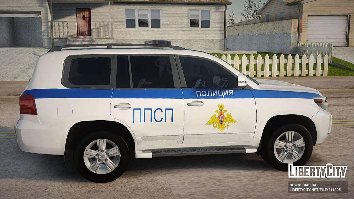 Toyota Land Cruiser УМВД России / GTA San Andreas