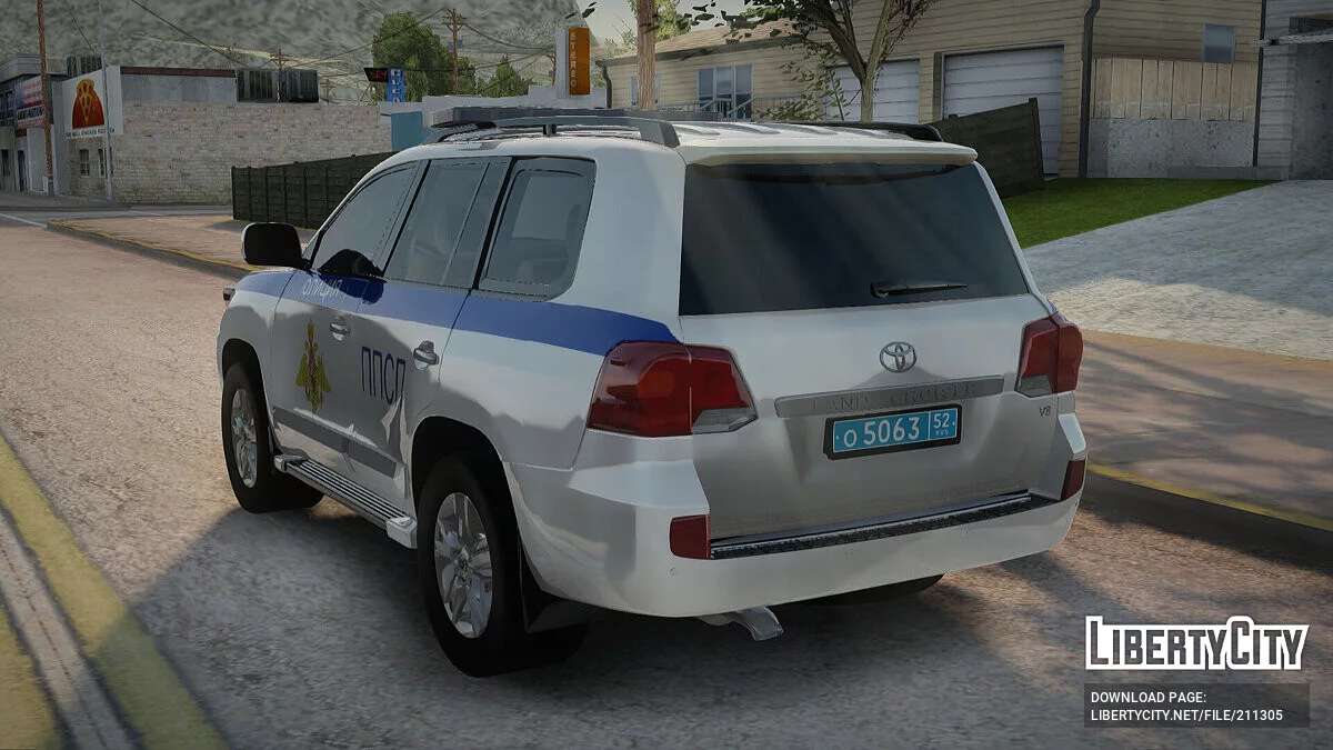 Toyota Land Cruiser УМВД России / GTA San Andreas