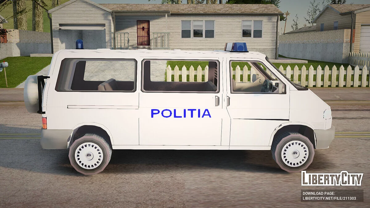 Volkswagen Caravelle Politia / GTA San Andreas