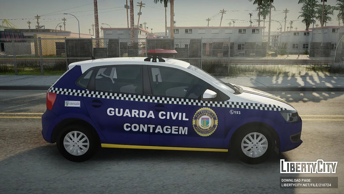 Volkswagen Gol G6 (Guarda Civil) / GTA San Andreas