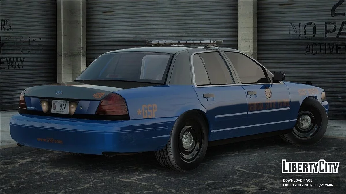 Georgia State Patrol 2011 Ford Crown Victoria / GTA San Andreas