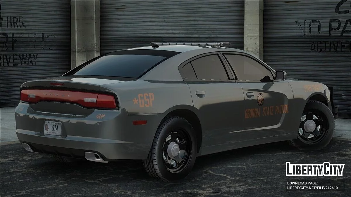 Georgia State Patrol 2012 Dodge Charger / GTA San Andreas