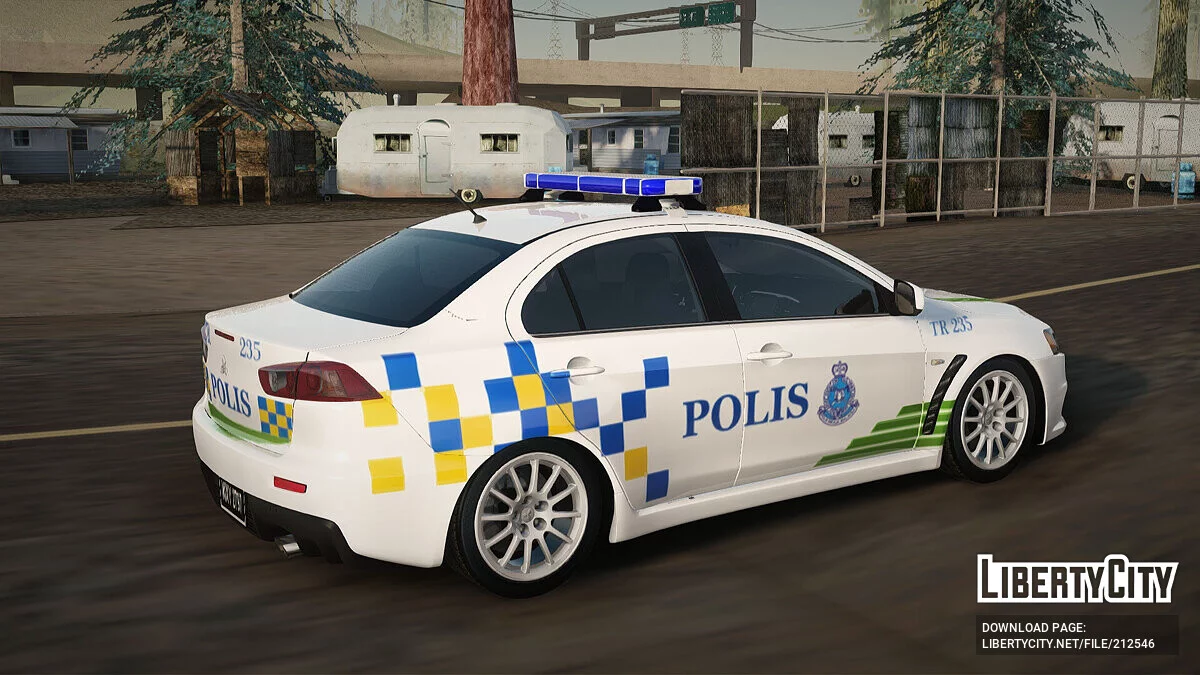 Mitsubishi Lancer Evolution X PDRM / GTA San Andreas