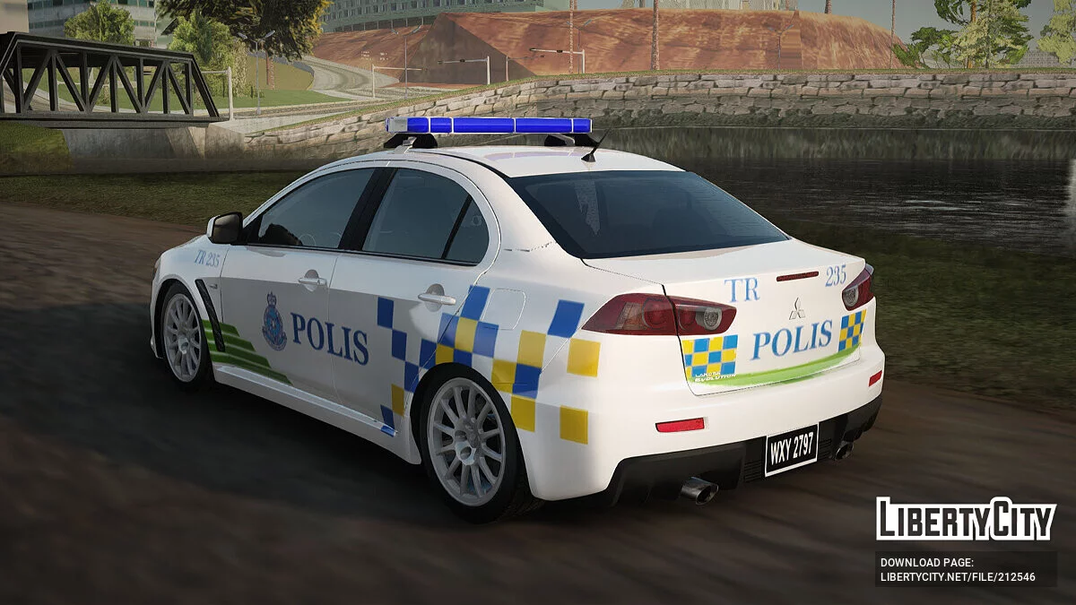 Mitsubishi Lancer Evolution X PDRM / GTA San Andreas
