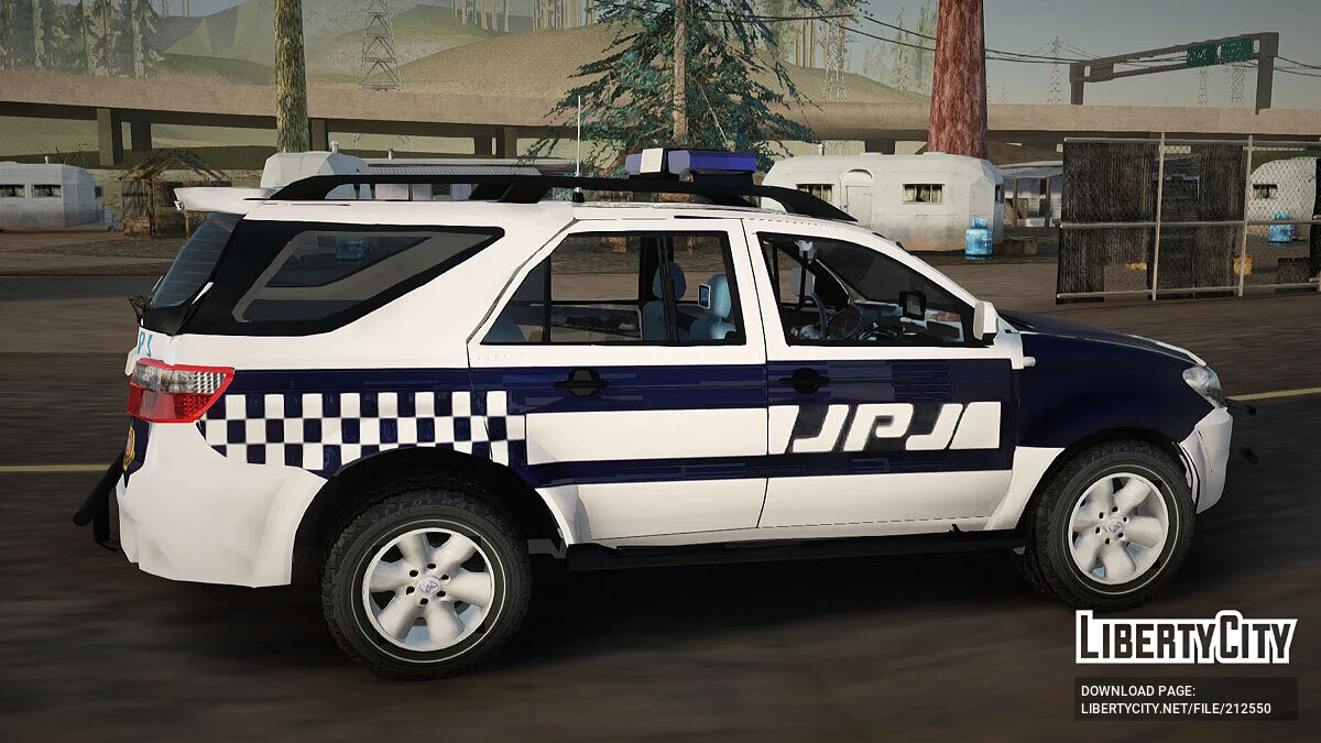 Toyota Fortuner JPJ White / GTA San Andreas
