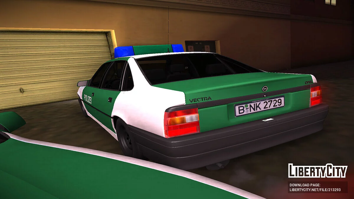 Opel Vectra A Polizei / GTA San Andreas