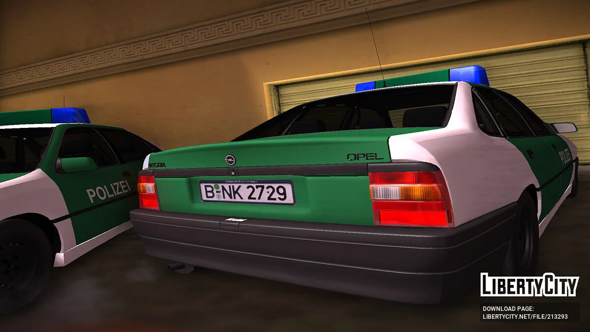 Opel Vectra A Polizei / GTA San Andreas