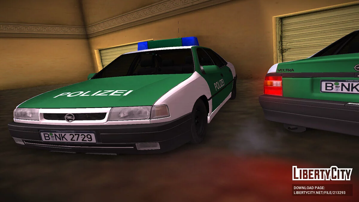 Opel Vectra A Polizei / GTA San Andreas