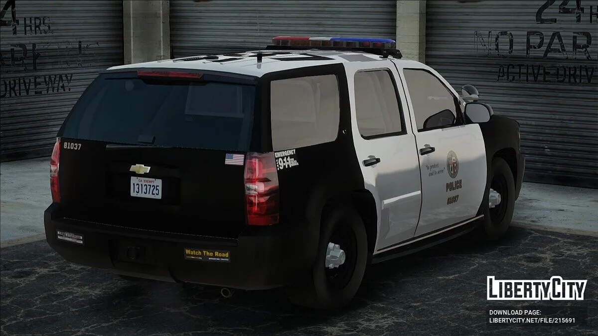 LAPD 2010 Chevy Tahoe / GTA San Andreas