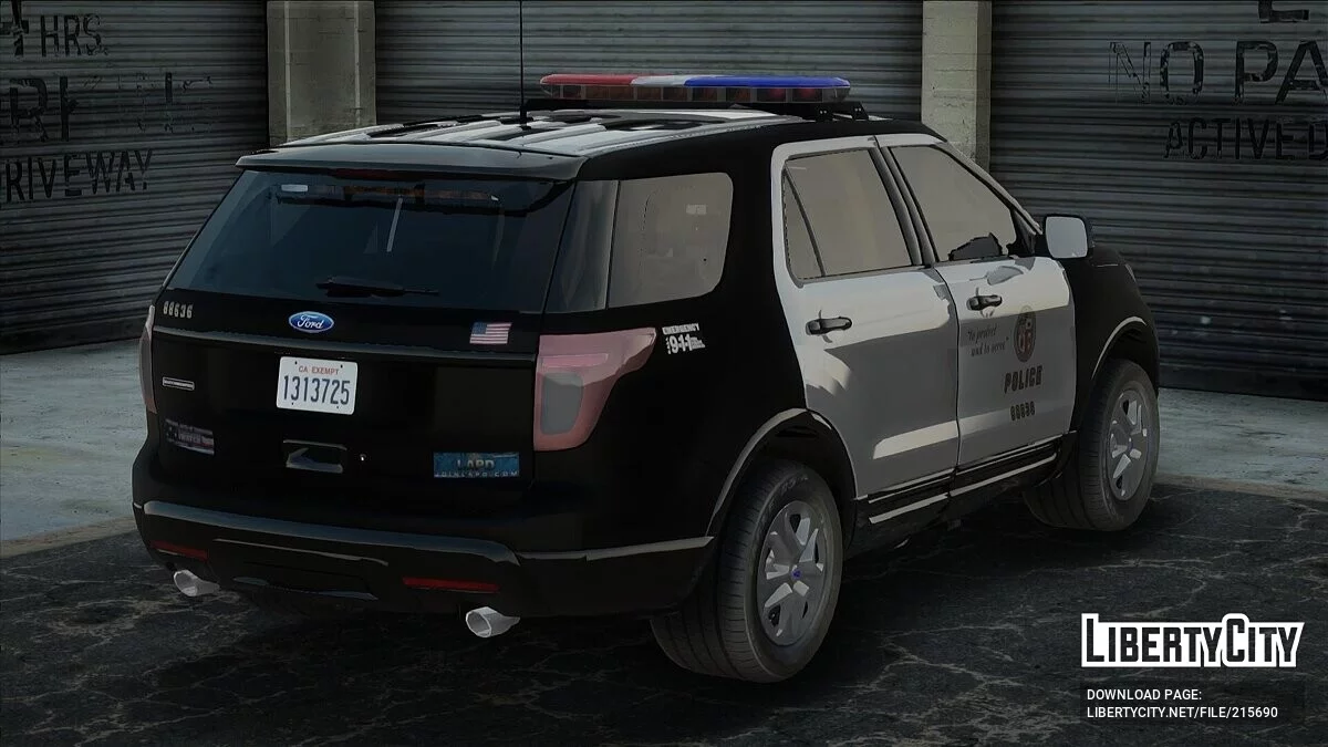 LAPD 2013 Ford Explorer / GTA San Andreas