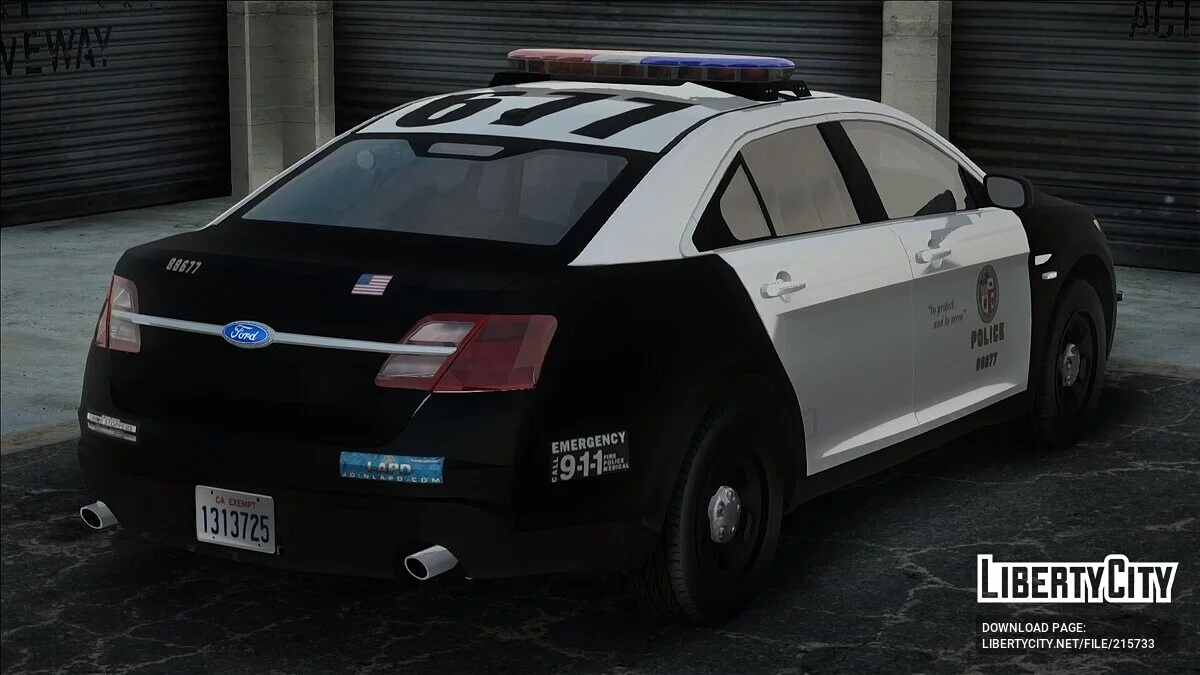 LAPD 2013 Ford Taurus / GTA San Andreas