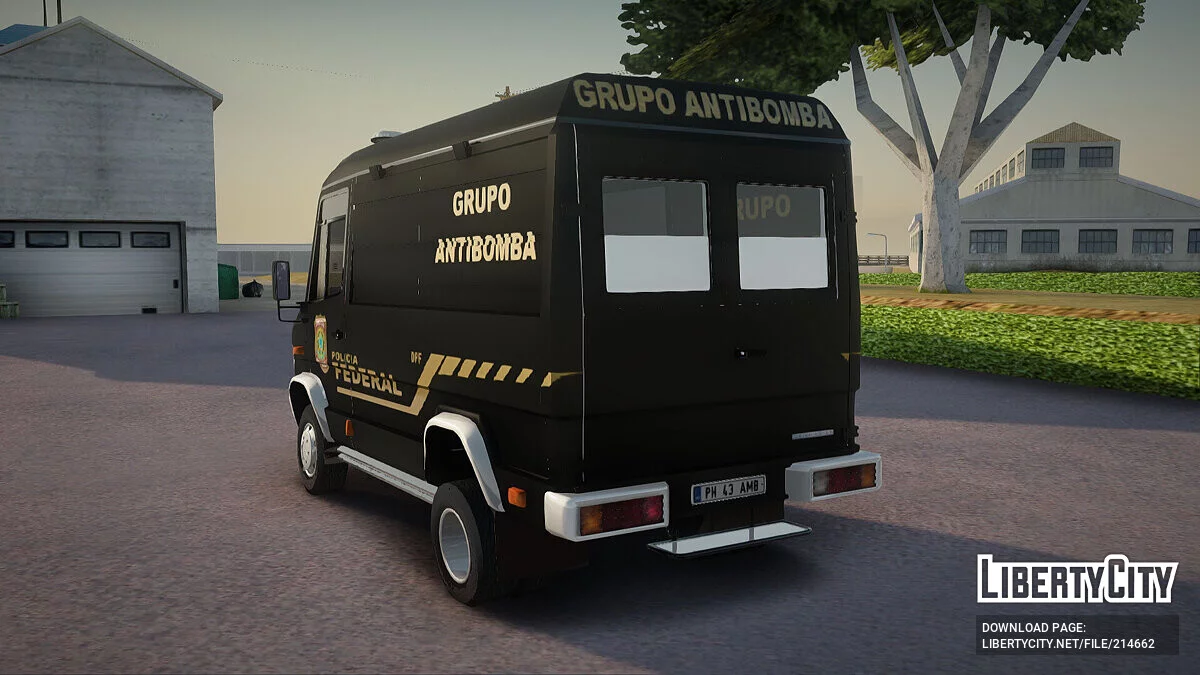 Mercedes-Benz Vario 512D Policia Federal / GTA San Andreas