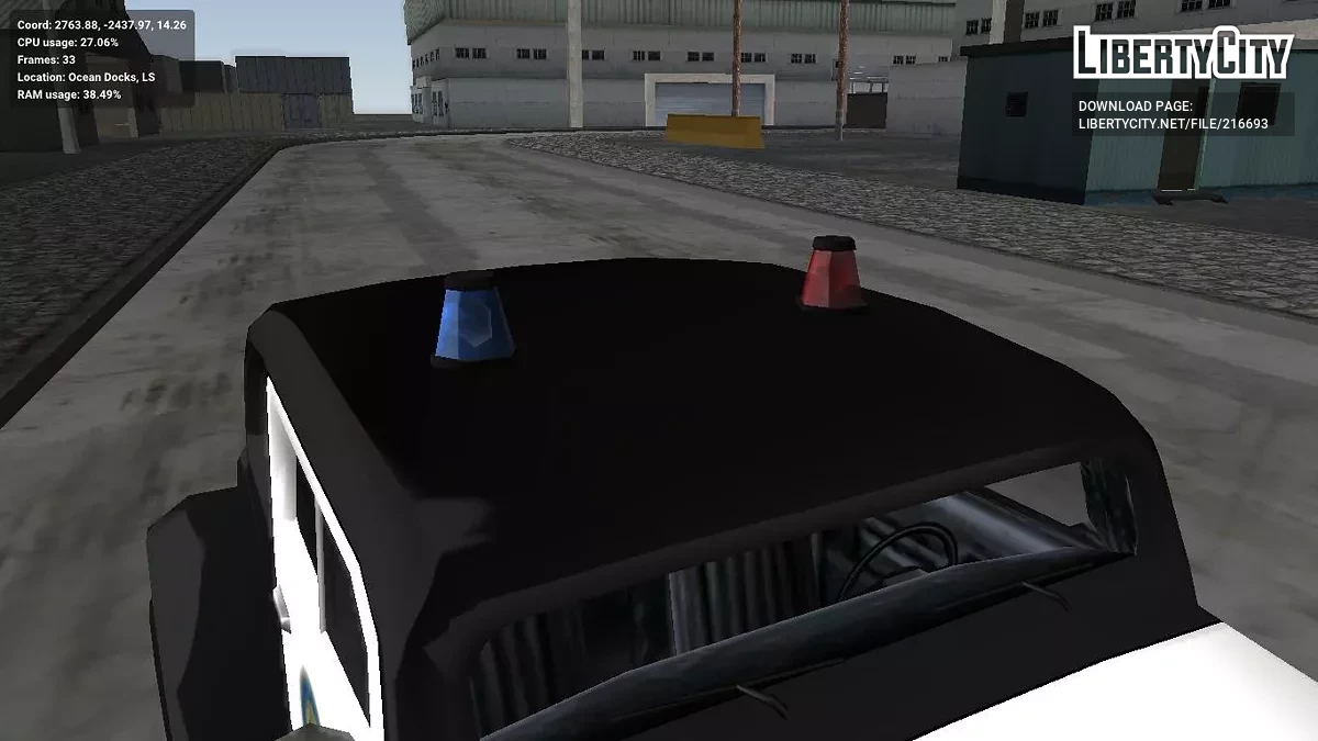 Полицейский Хастлер образца 1948 года / GTA San Andreas