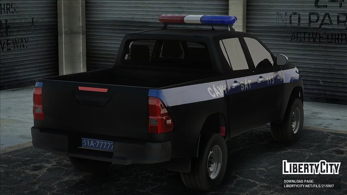 Toyota Hilux - Полиция / GTA San Andreas
