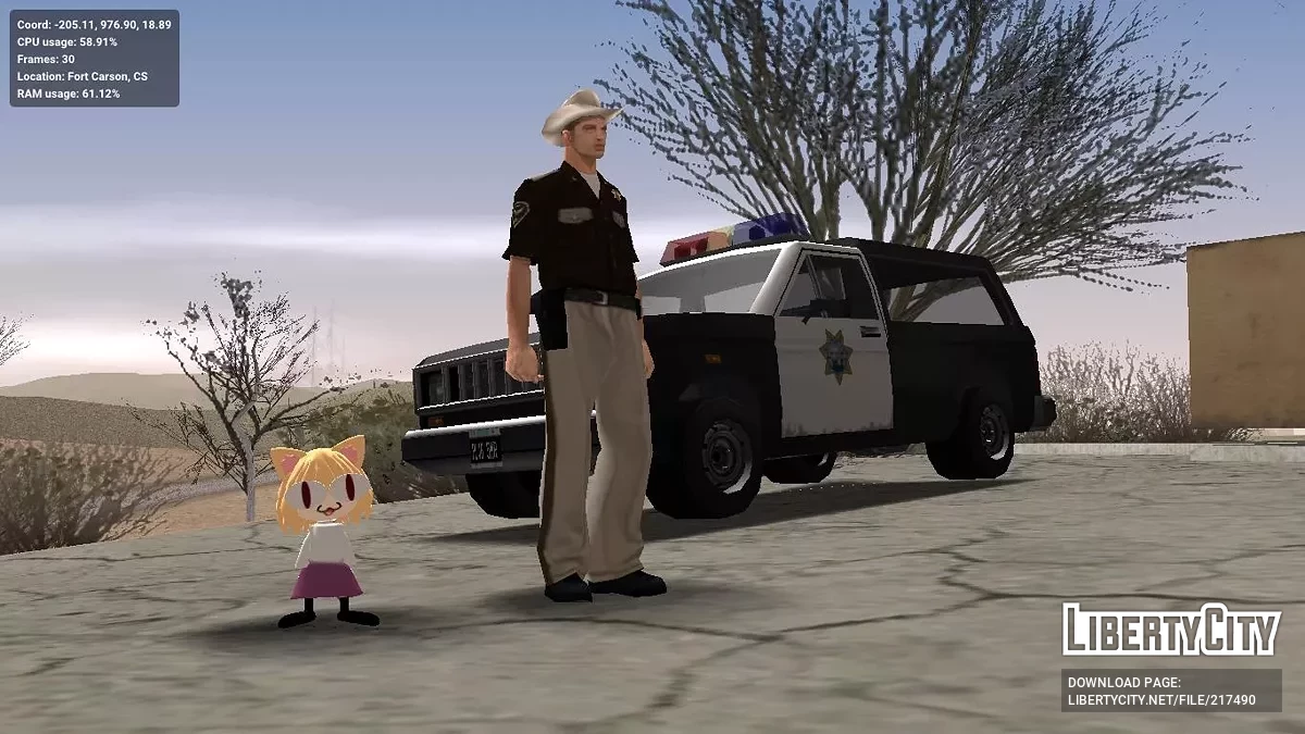 Bobcat Ranger Police / GTA San Andreas