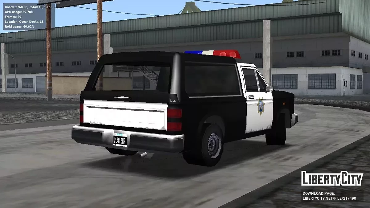 Bobcat Ranger Police / GTA San Andreas