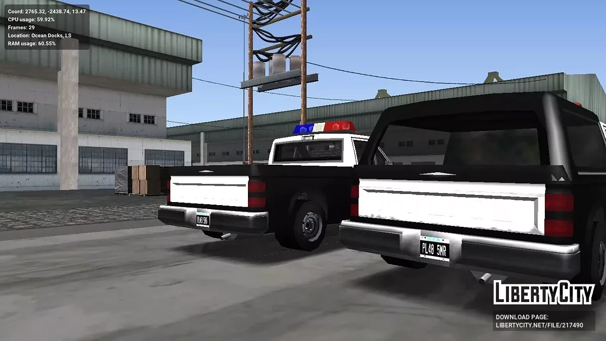 Bobcat Ranger Police / GTA San Andreas