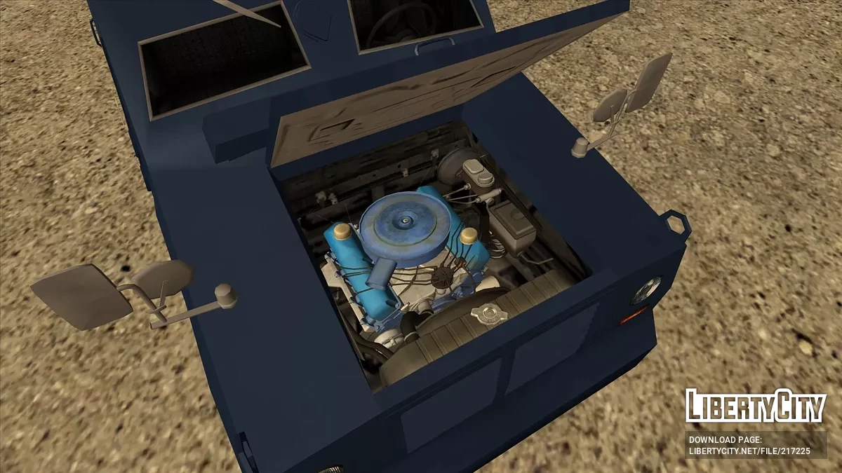 FBI Truck - Cadillac Gage Ranger / GTA San Andreas