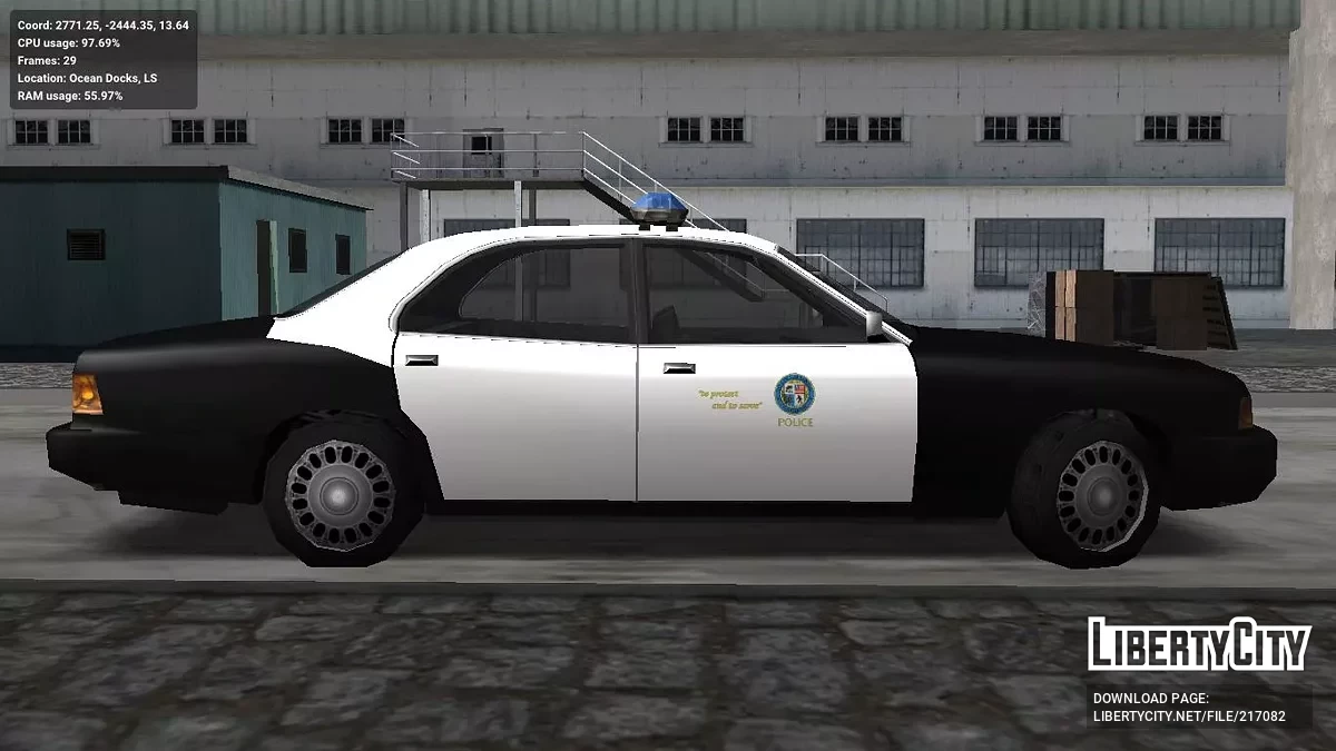 Полицейский Мерит (LSPD) 1993 / GTA San Andreas