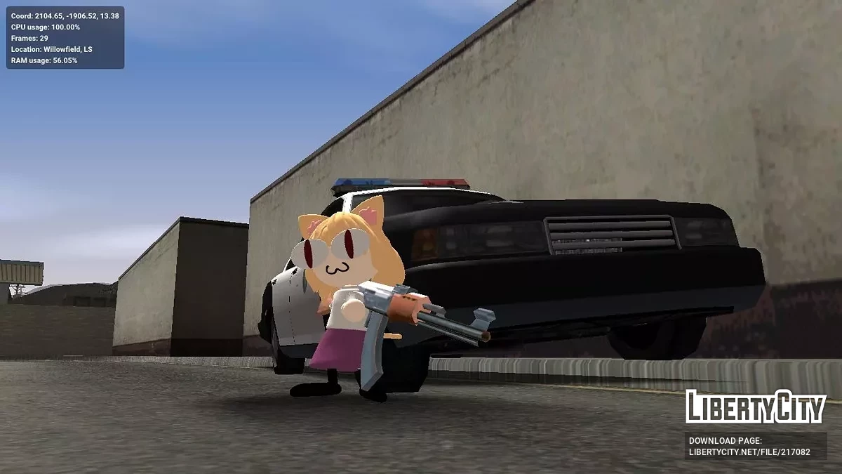 Полицейский Мерит (LSPD) 1993 / GTA San Andreas