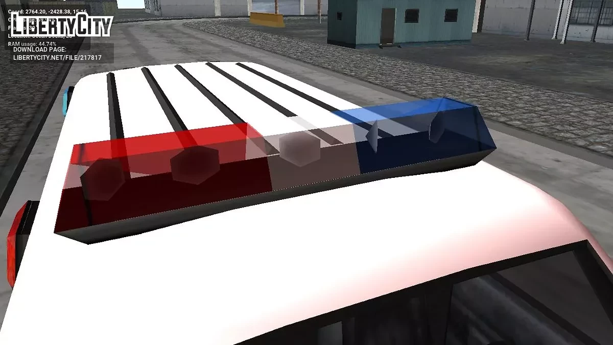 Pony SWAT Low Poly / GTA San Andreas