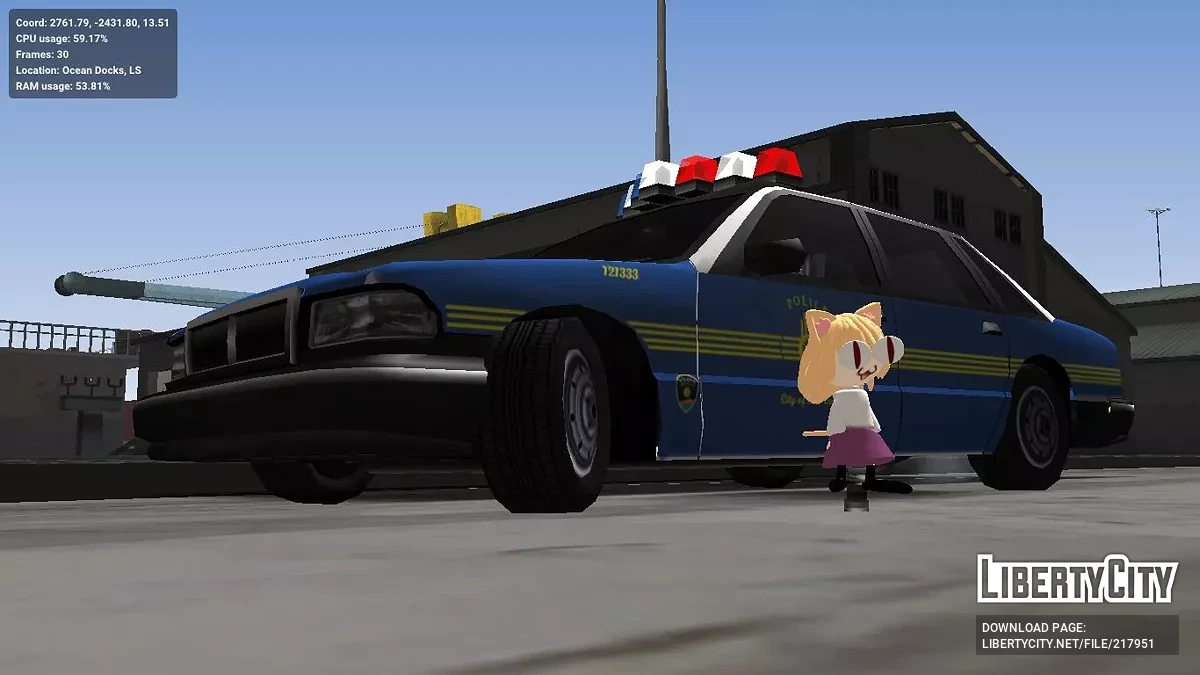 Las Cruces Police Department (Нью-Мексико, США) / GTA San Andreas