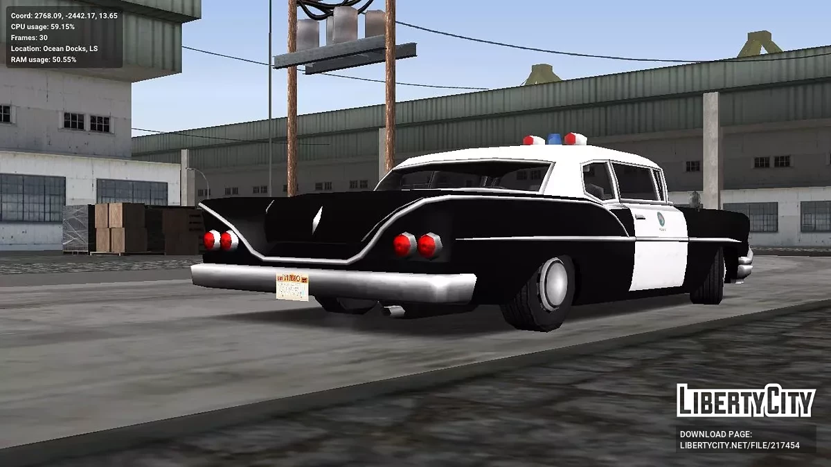 LSPD Tornado 1951 / GTA San Andreas