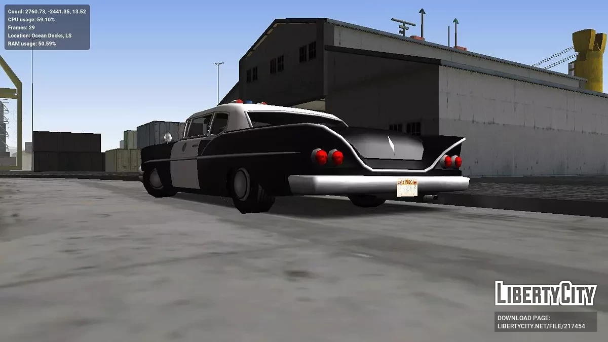 LSPD Tornado 1951 / GTA San Andreas