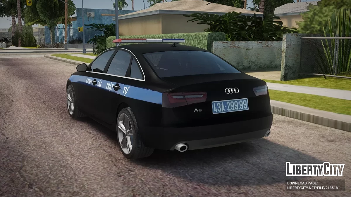 Audi A6 Vietnam Criminal Police / GTA San Andreas